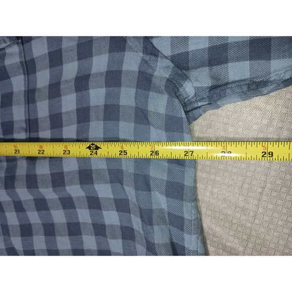 VINEYARD VINES, Blue Check Casual Long-Sleeve Button-Up, Men Size XXL - Picture 7 of 7